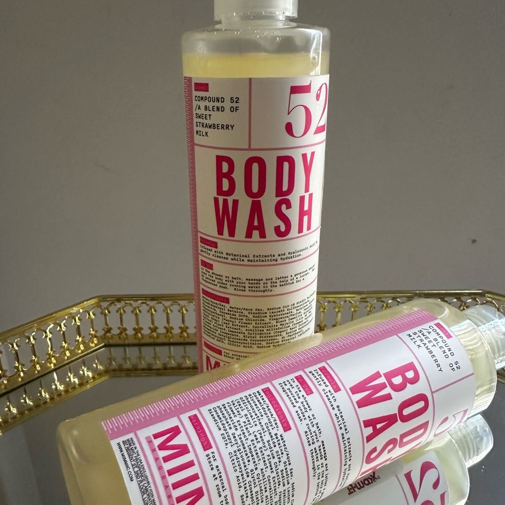 Miim.Miic No.52 Sweet Strawberry Milk Crybaby Body Wash